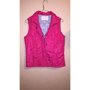 Vanity bright pink vest